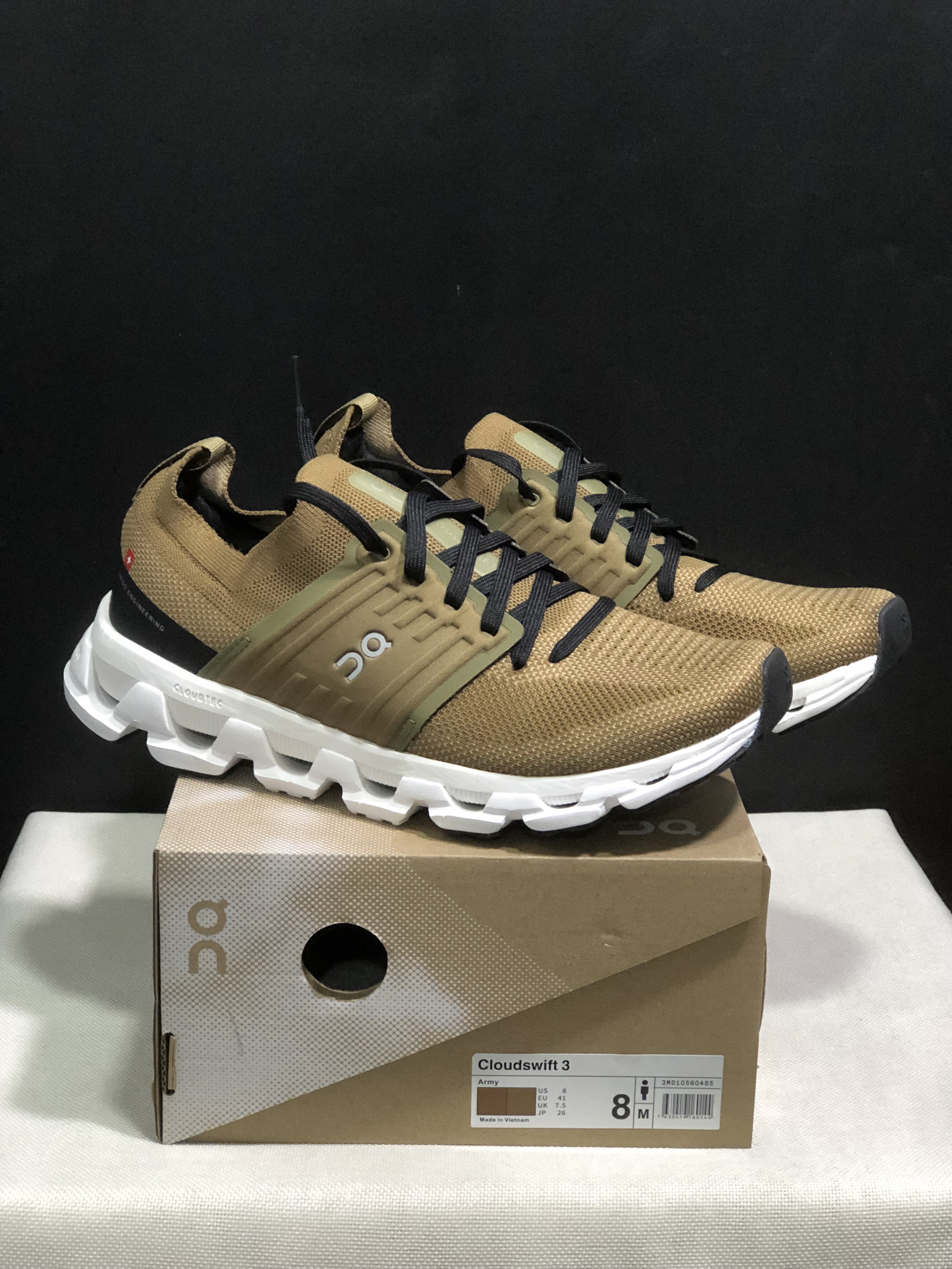 On Running Cloudswift 3 Trendy And Comfortable Running Shoes Brown