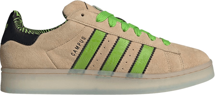 Adidas Campus 00s Magic Beige Solar Green IE4709 Lifestyle Shoes