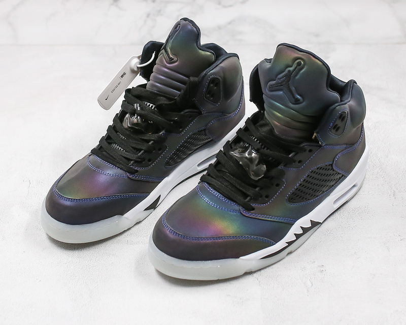 Nike Air Jordan 5 Retro Oil Grey Reflect Light Sneakers
