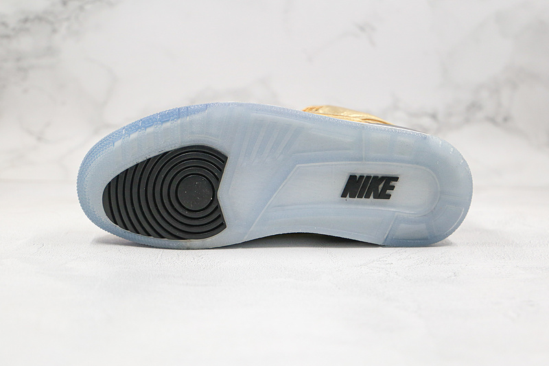 Nike Air Jordan 3 Retro Spike Lee Gold Oscars Sneakers Special Edition