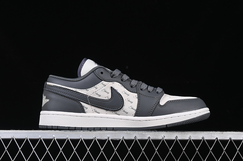 Nike Air Jordan 1 Low White Wolf Grey Sneakers