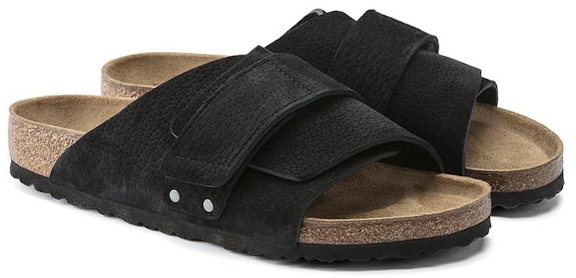 Birkenstock Kyoto Nubuck 1020388 Desert Buck Black Sandals
