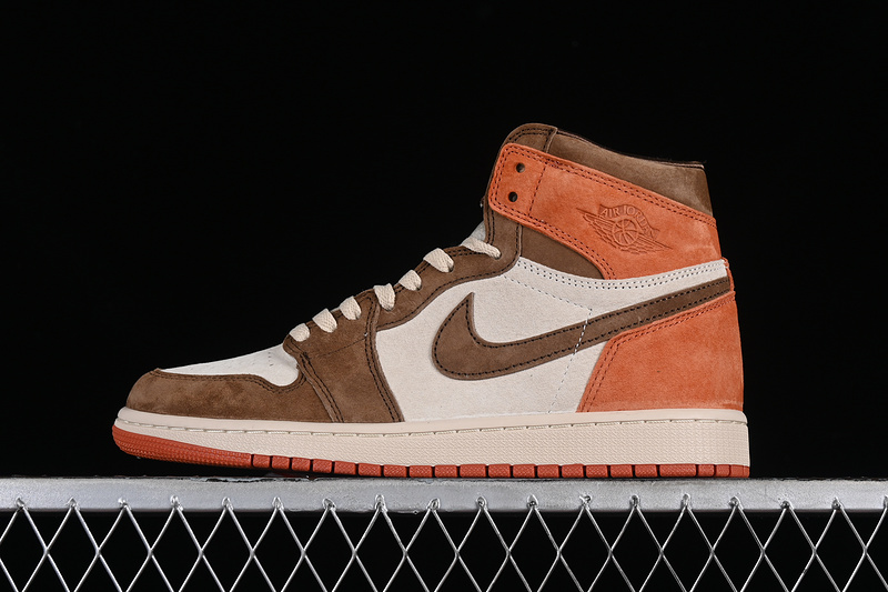 Nike Air Jordan 1 High Dusted Clay Burnt Sunrise Sneakers