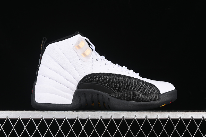 Nike Air Jordan 12 Low Black White Sneakers