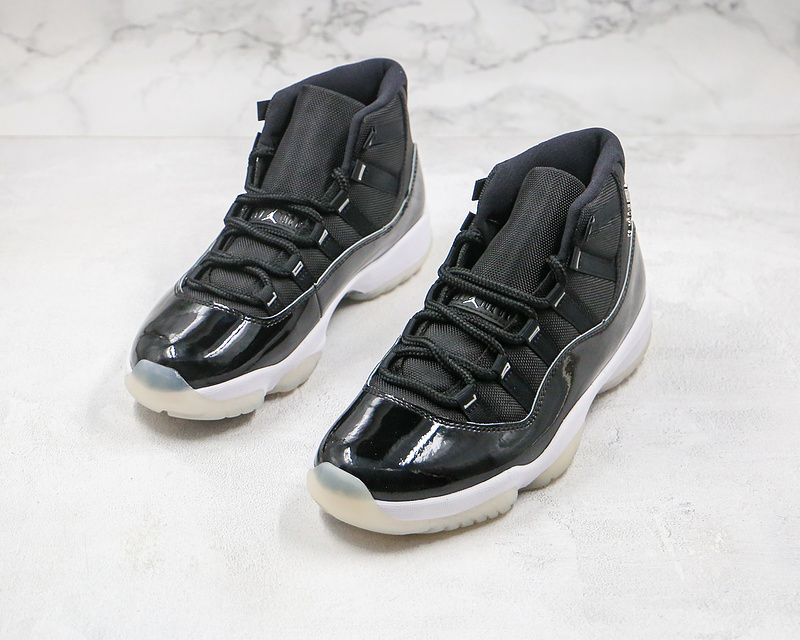 Nike Air Jordan 11 Retro High Jubilee 25th Anniversary Black White Sneakers