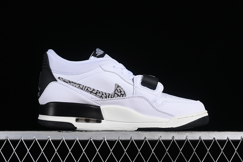 Nike Air Jordan Legacy 312 Low Black White Sneakers
