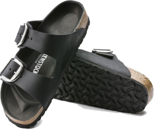 Birkenstock Arizona 1011074 Big Buckle Black Sandals