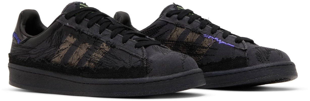 Youth Of Paris Adidas Campus 80s Black GX8433 Shoes