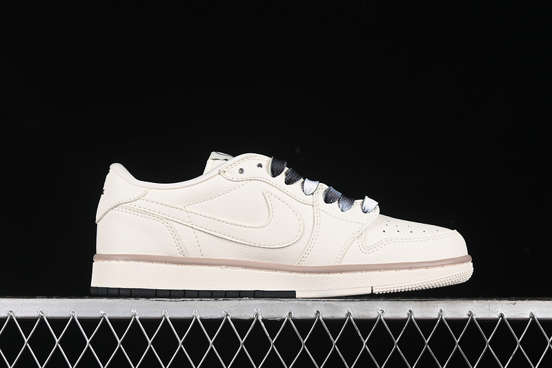 Nike Air Jordan 1 Low Travis Scott Fragment Design OG SP White Black Sneakers