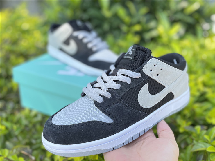 Nike SB Dunk Low Black Wolf Grey White Sneakers