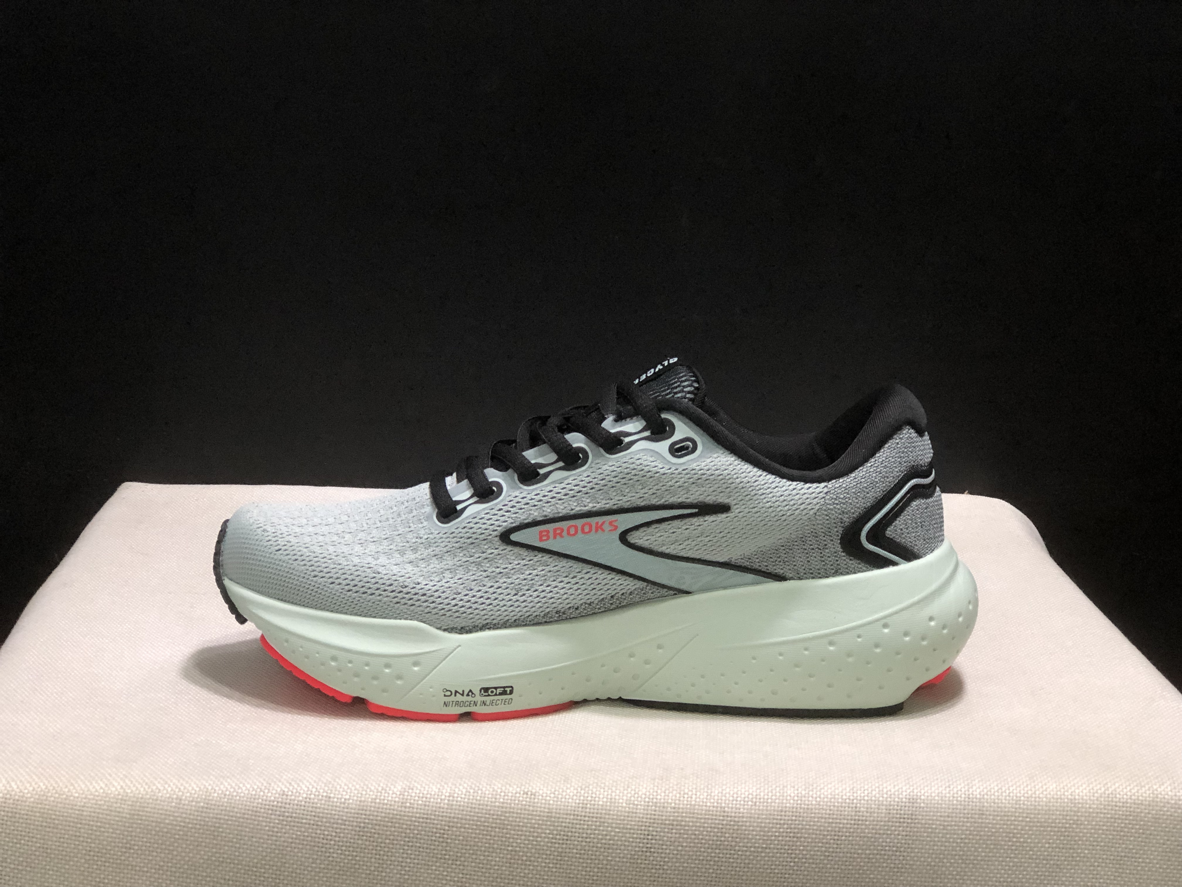 Brooks Glycerin 21 Low-top Casual Running Shoes Blue/Black/Red