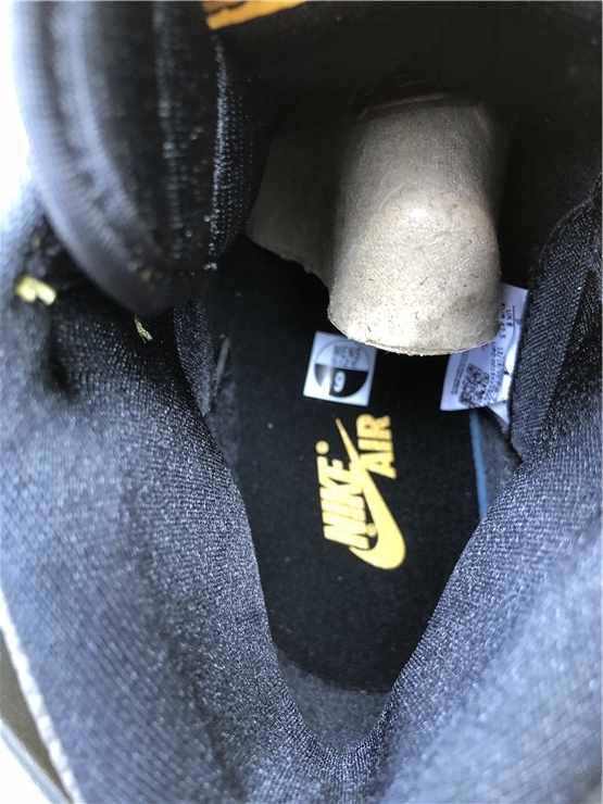 Nike Air Jordan 1 Retro High OG GS Pollen 2021 Yellow Sneakers