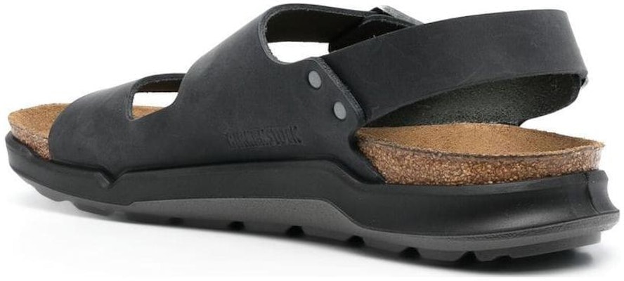 Birkenstock Arizona 1018426 Black Soft Leather Fashion Slippers