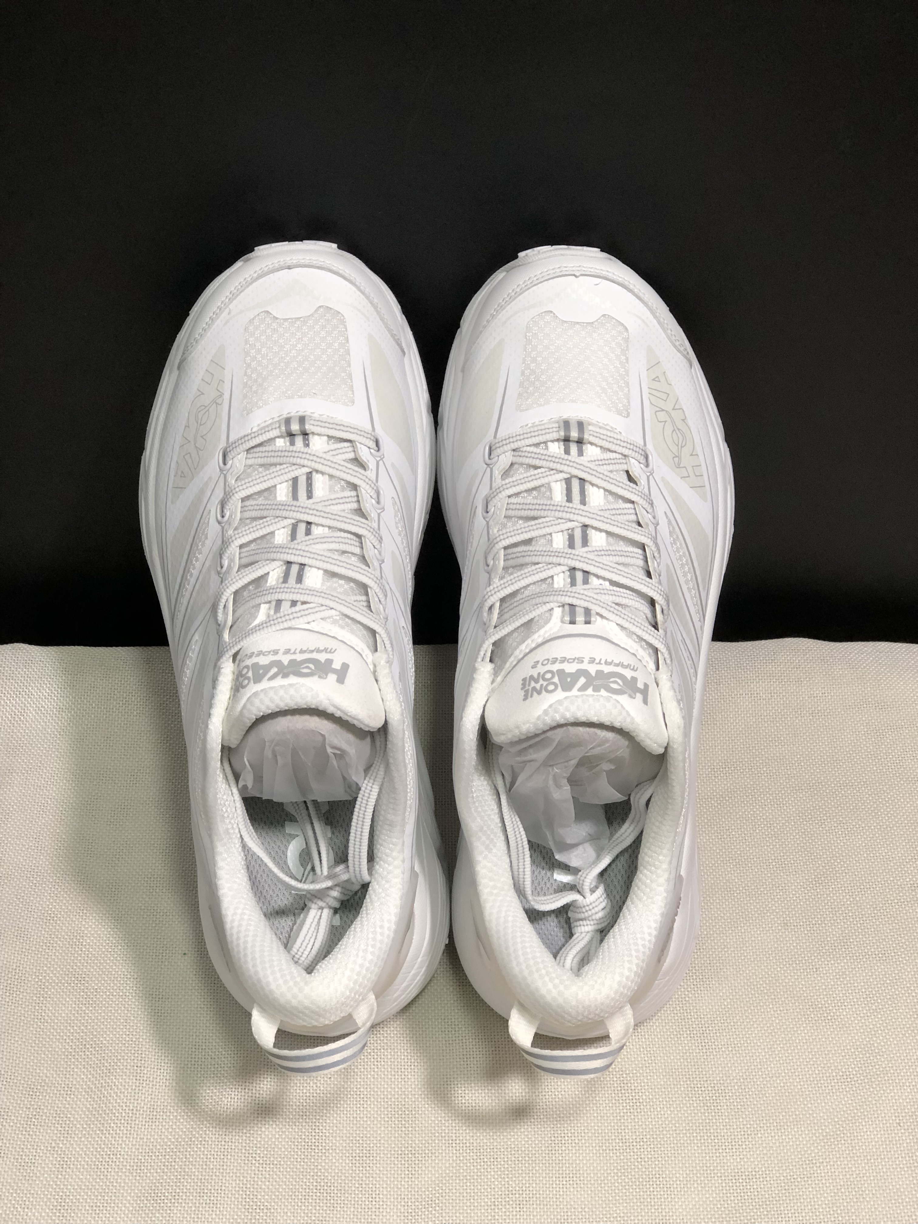 Hoka One One Mafate Speed 2 Mountain Anti-slip White Running Shoes Sneakers