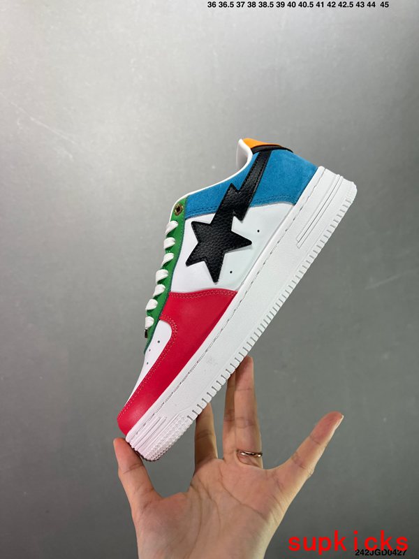 A Bathing Ape Bape Sta Low Multicolor