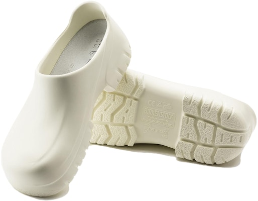 Birkenstock Super Birki 0020292 Polyurethane White Covered-Toe Slippers