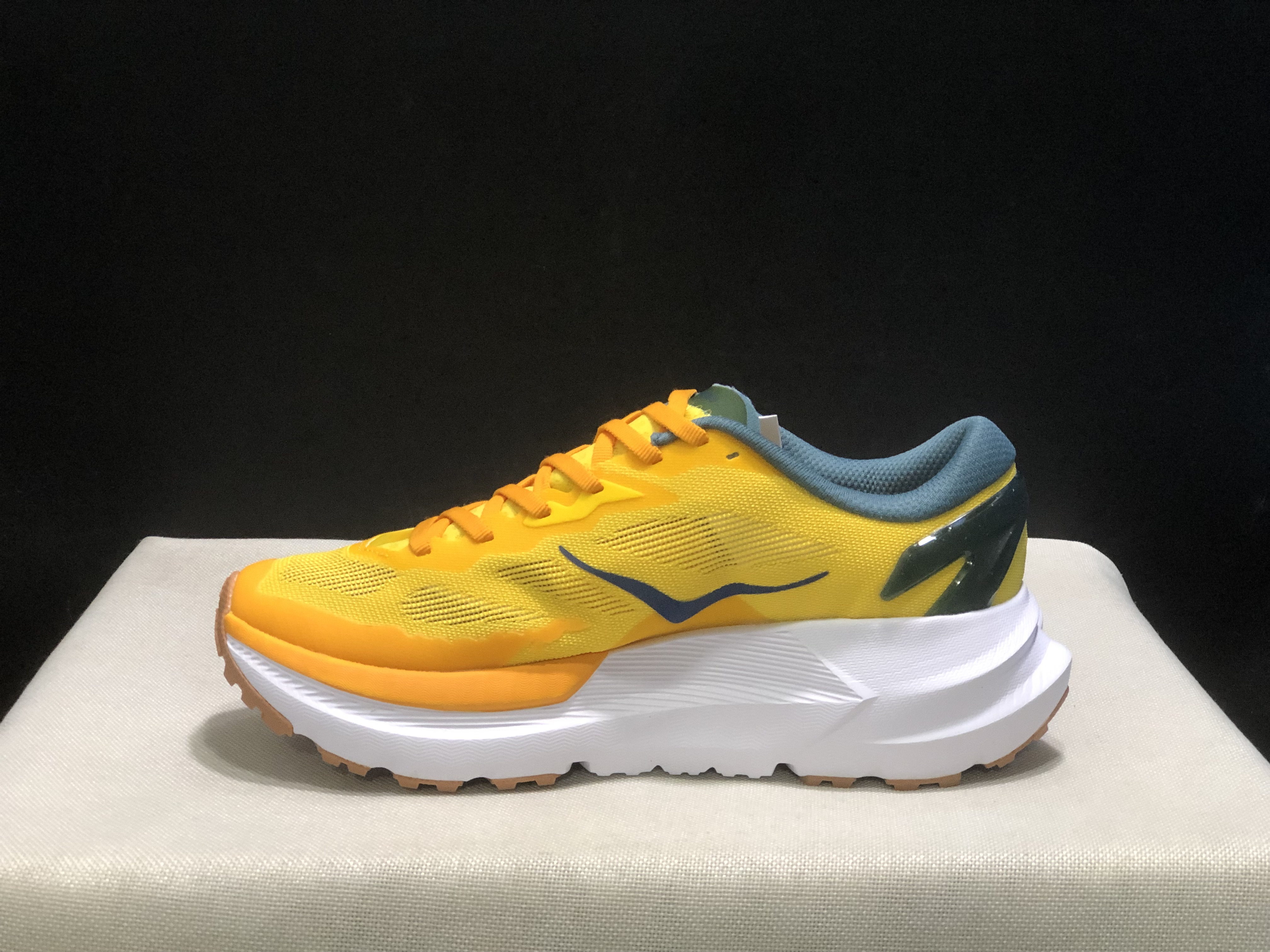 Hoka One One Mafate X Lightweight Fashion Running Shoes Sneakers Yellow