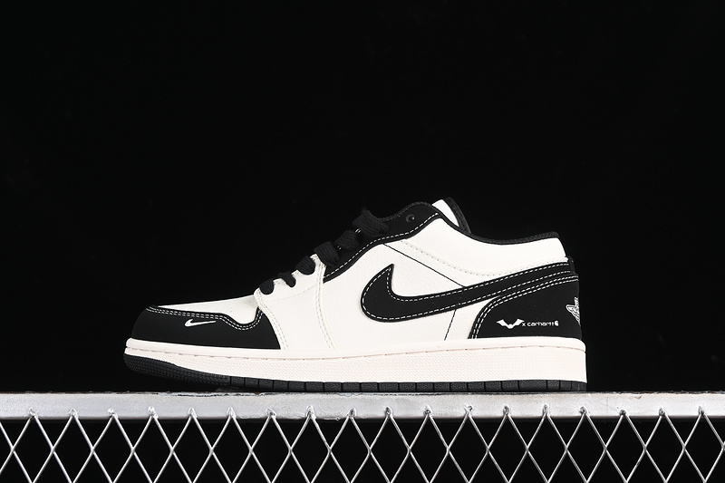 Nike Air Jordan 1 Low Marvel Batman Black White Sneakers