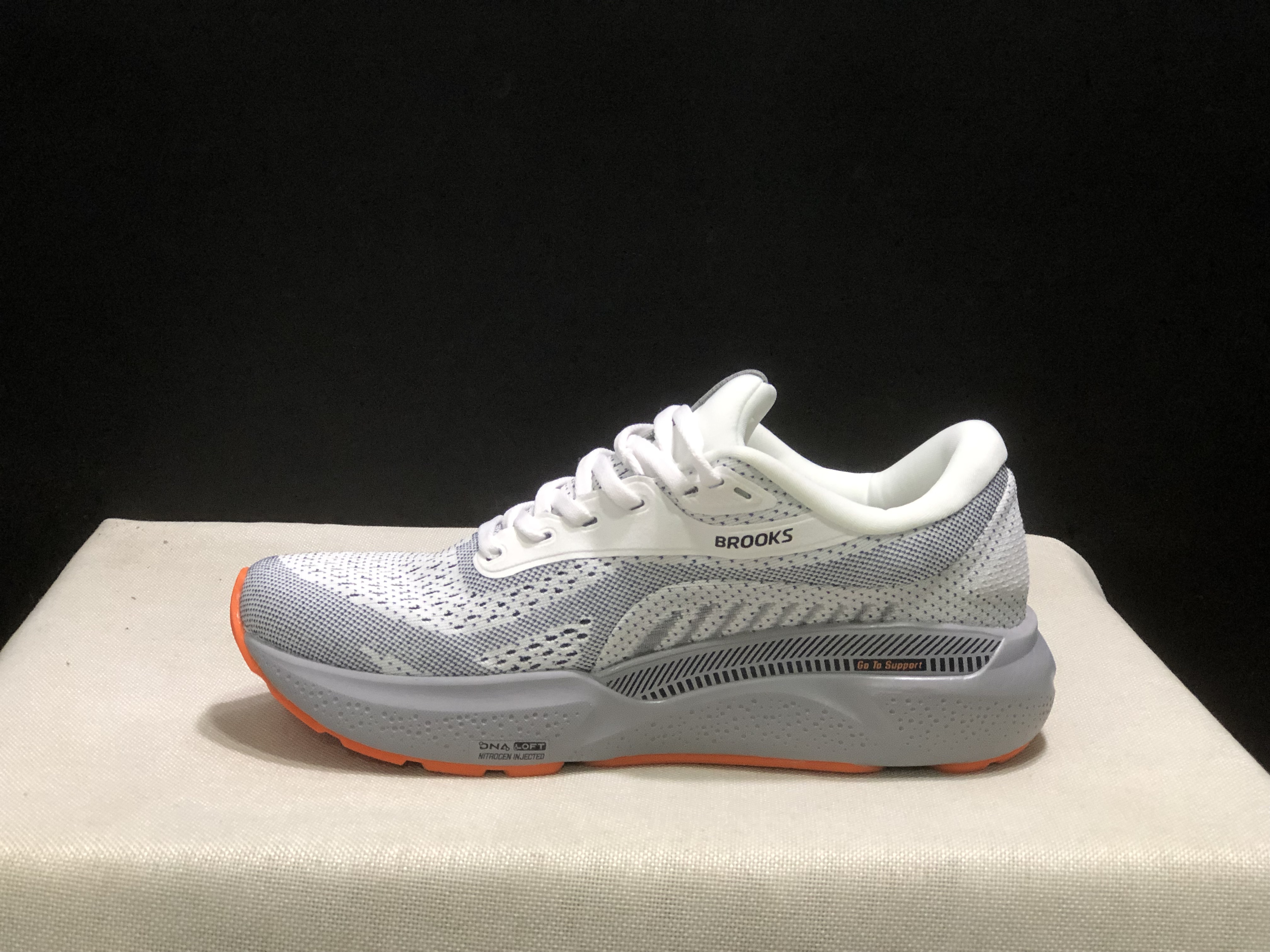 Brooks Adrenaline GTS 24 Casual Running Shoes White/Peacoat/Alioy