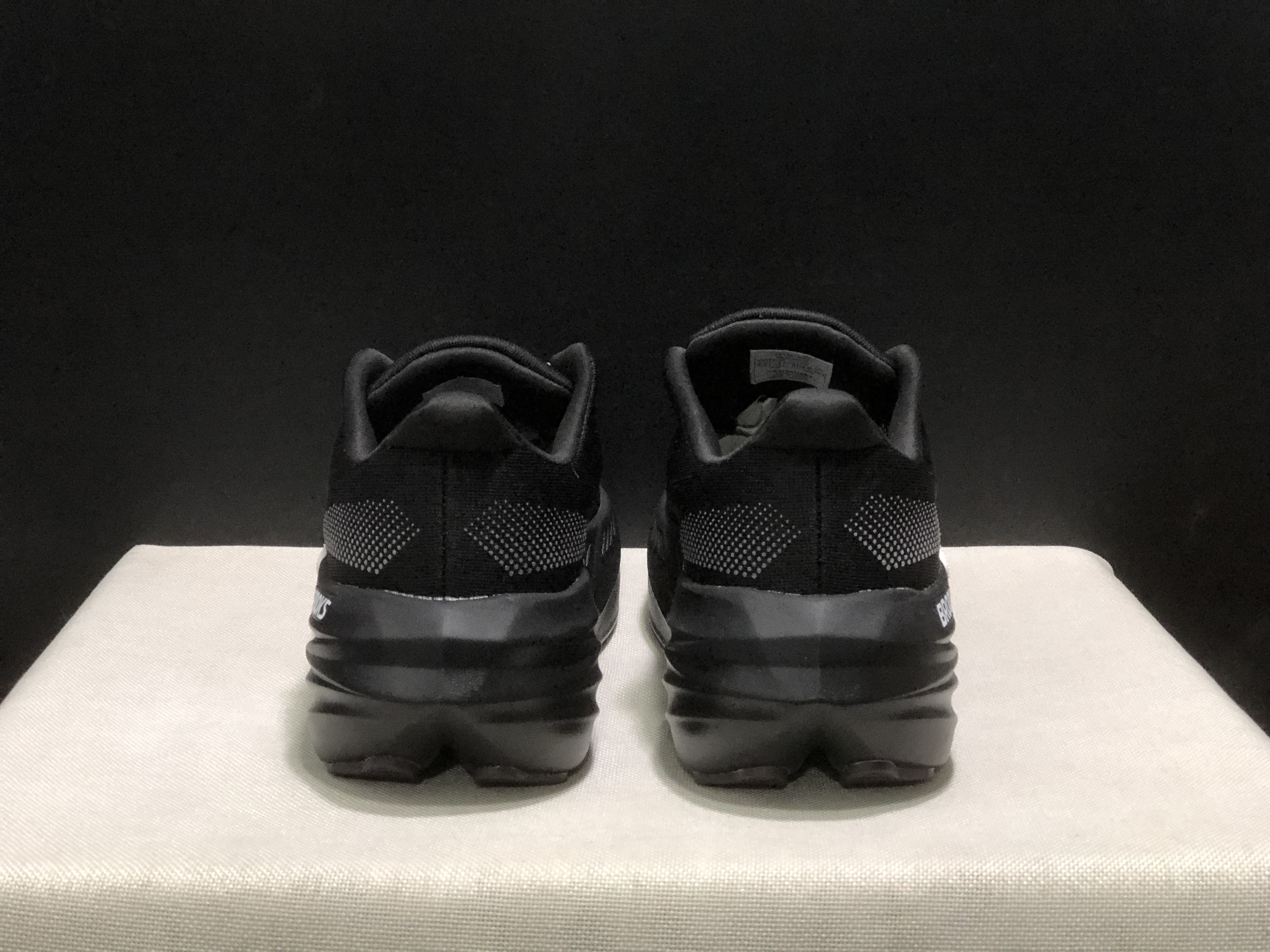 Brooks Glycerin Max Comfortable Low-top Running Shoes Black/Purple