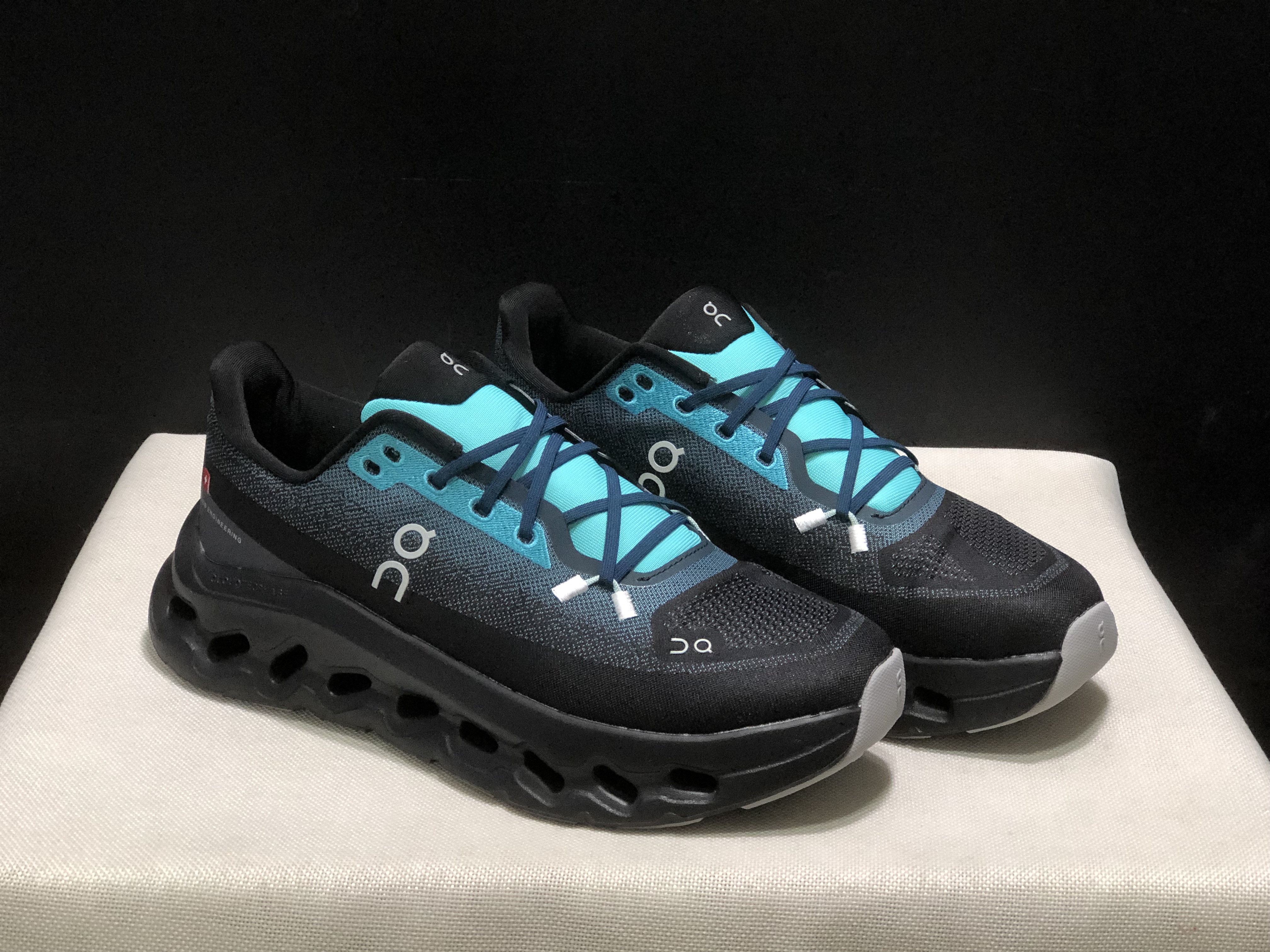 On Running Cloudtilt Durable Casual Life Shoes Moon Blue/Black