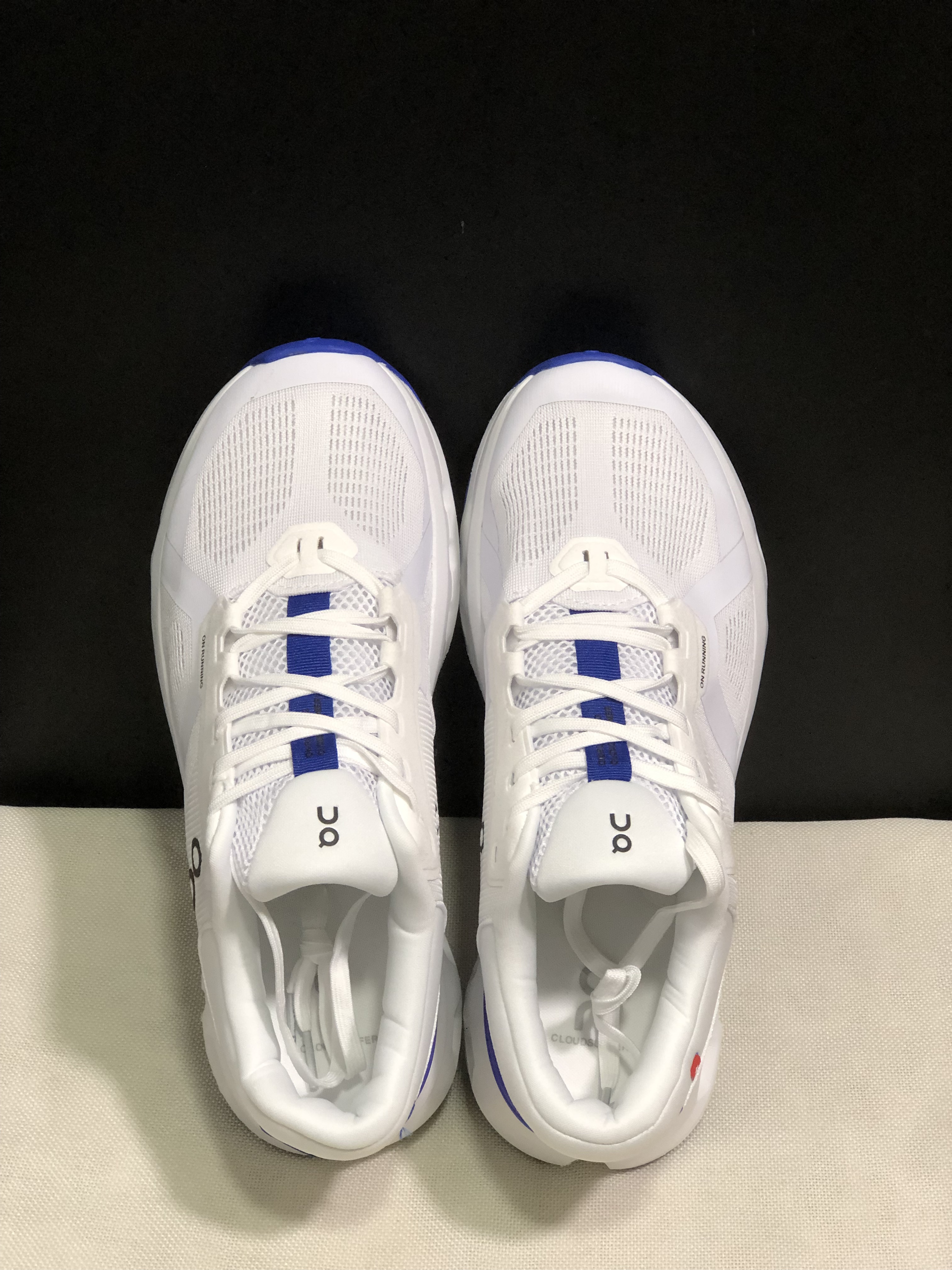 On Running Cloudrunner 2 Mesh Breathable Running Shoes White/Blue