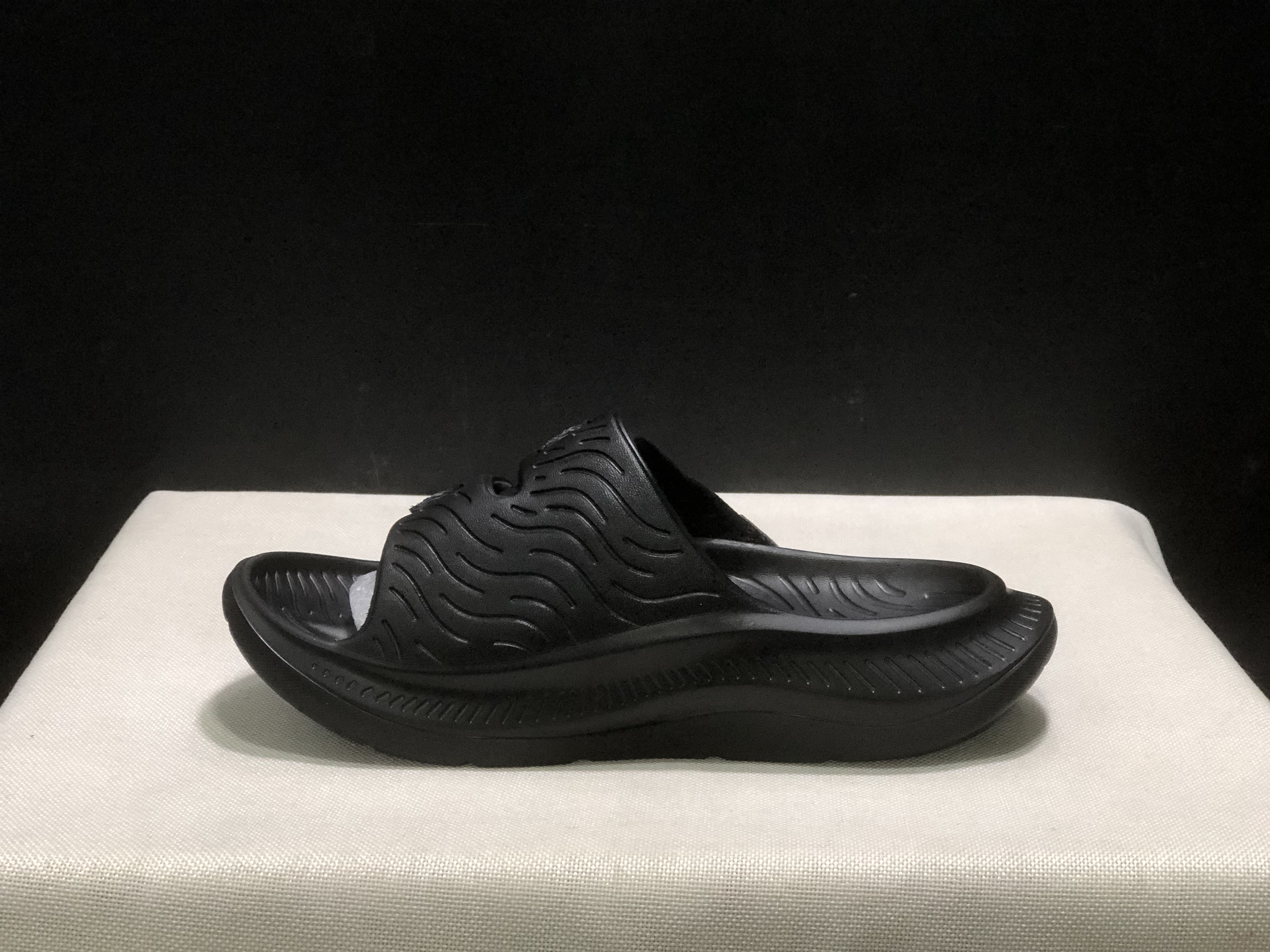 Wtaps x Hoka One One Ora Luxe Comfortable Black Sandals