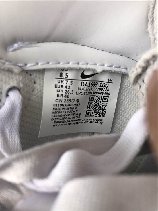 Nike Dunk High Slam Jam White Pure Platinum Sneakers