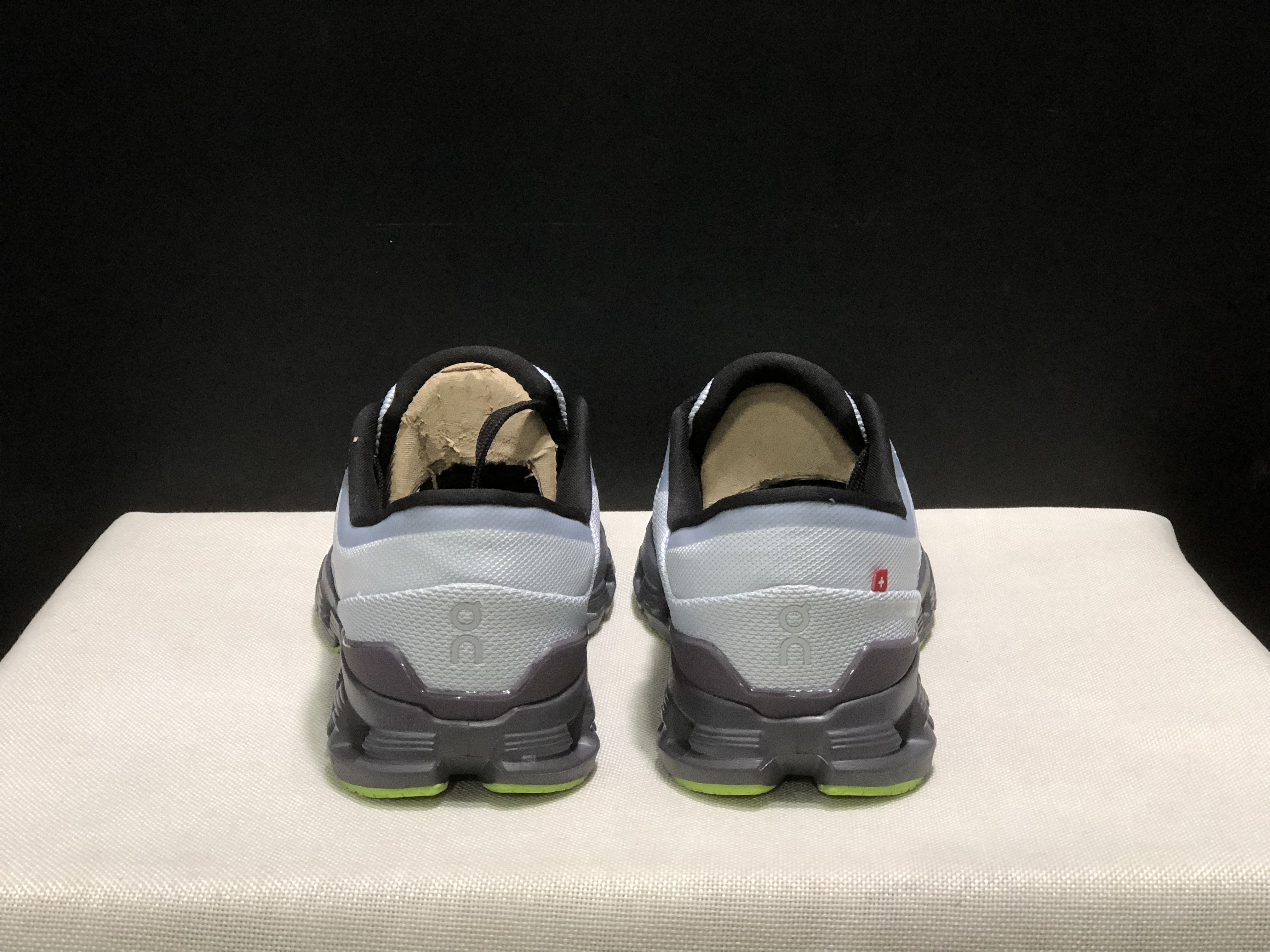 On Running Cloud X4 Comfortable Running Shoes Gray/Green
