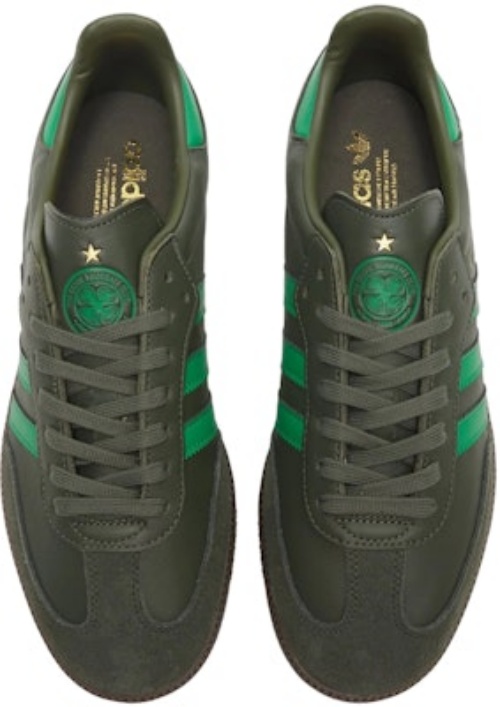 Celtic FC Adidas Samba Shadow Green ID7593 Lifestyle Shoes