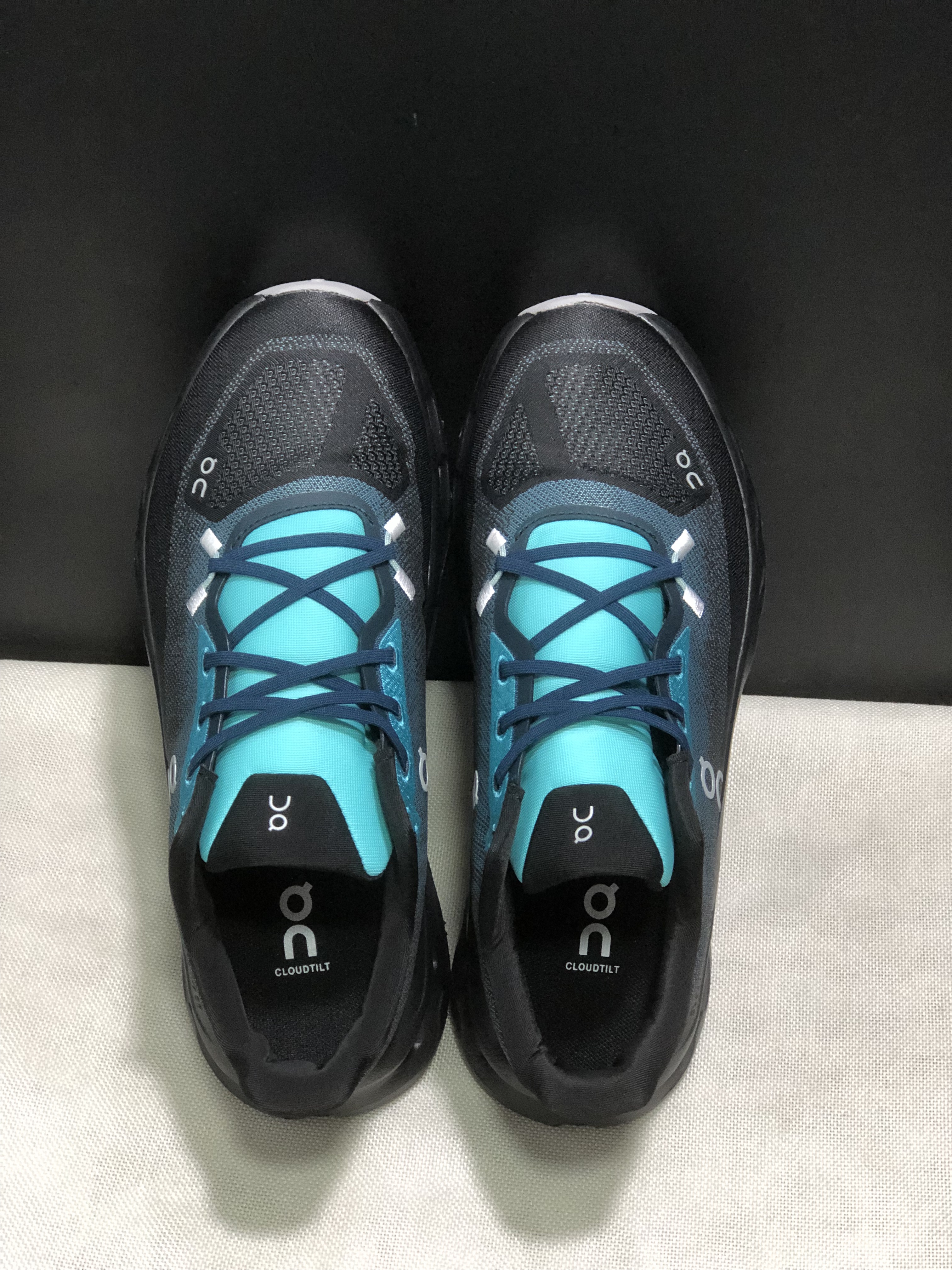 On Running Cloudtilt Durable Casual Life Shoes Moon Blue/Black