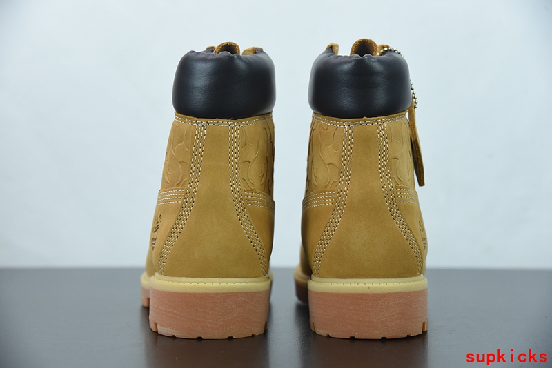 A Bathing Ape Timberland Chukka Boots Wheat
