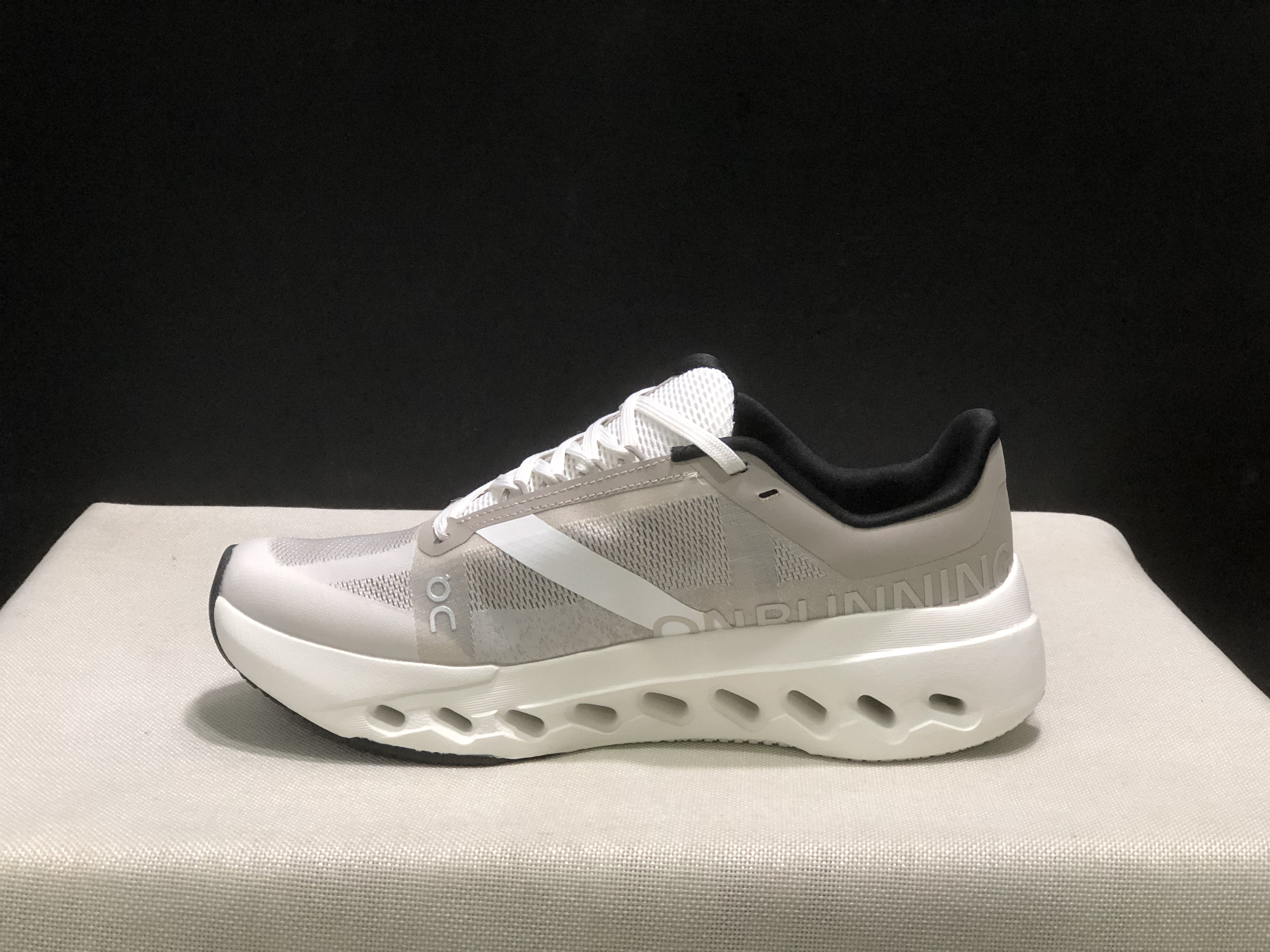 On Running Cloudsurfer Next Casual Running Shoes Apricot/White