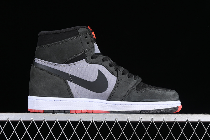 Nike Air Jordan 1 High Gore Tex Cement Grey Dark Charcoal Black Sneakers