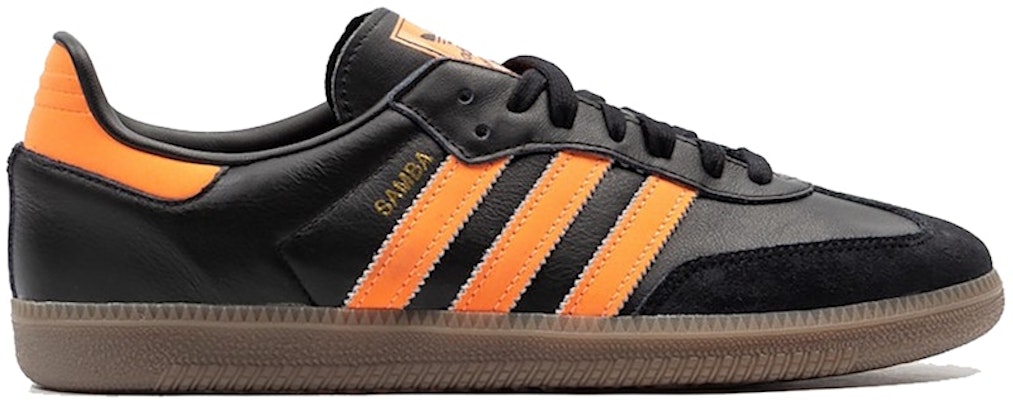 Adidas Samba Black Orange B75804 Shoes
