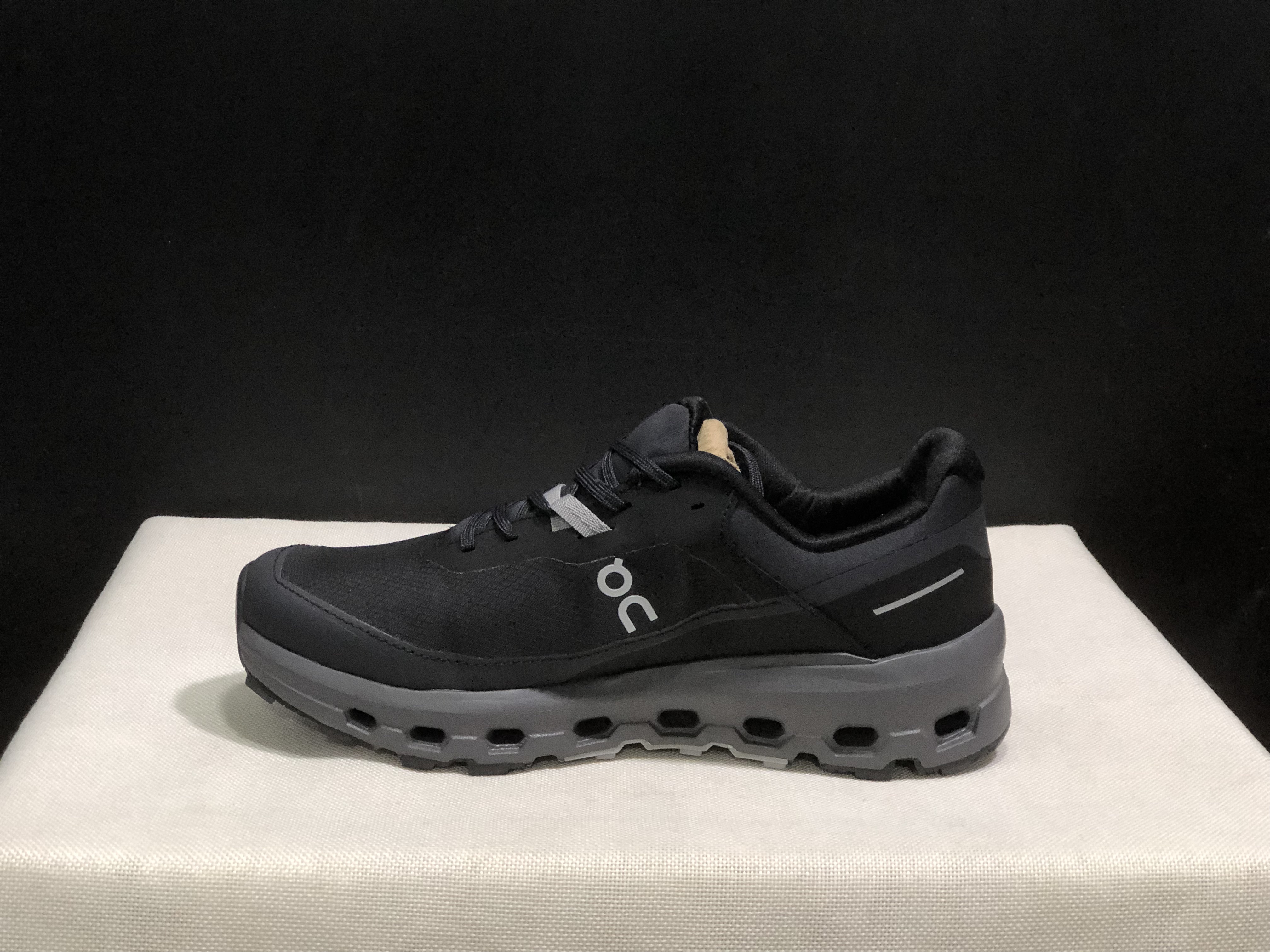 On Running Cloudvista 2 Black Waterproof Trail Running Shoes