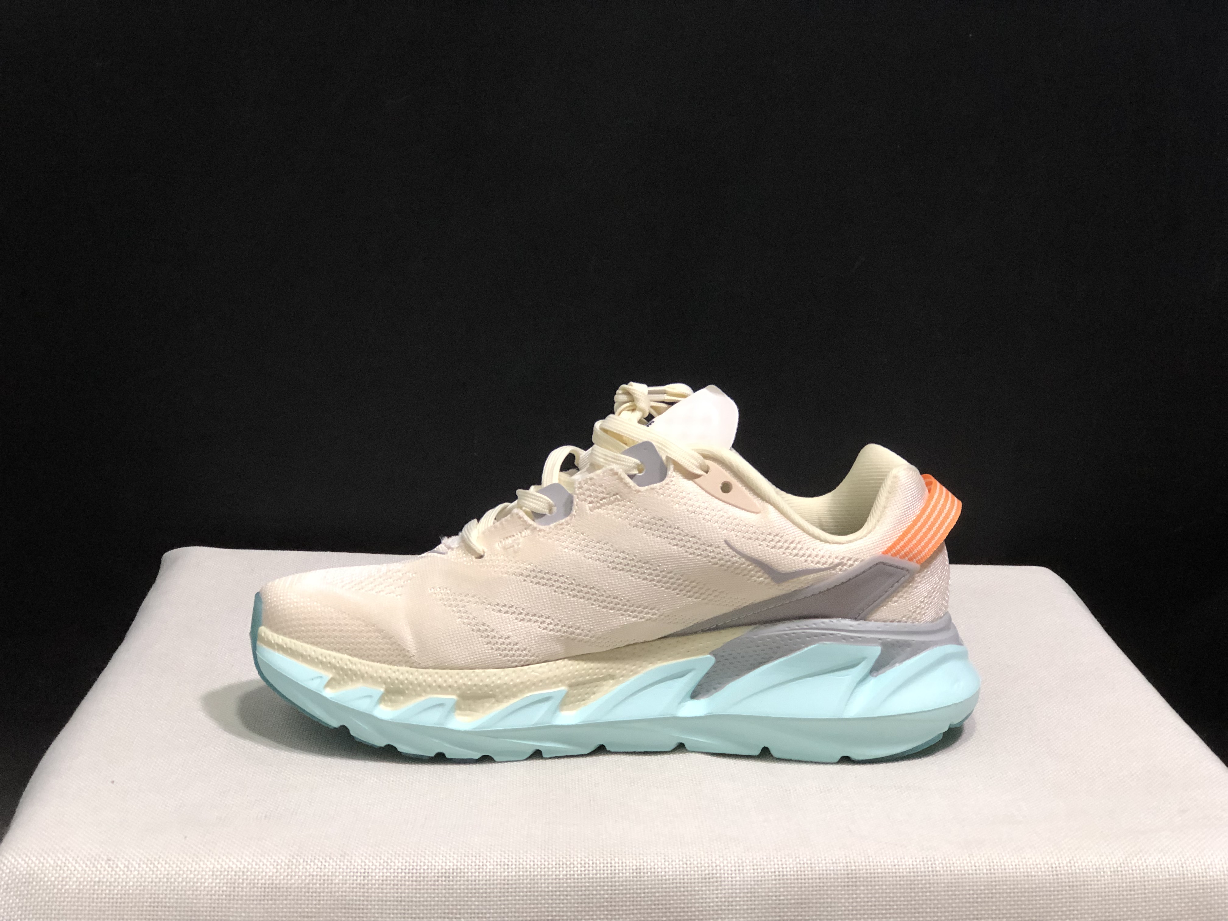 Hoka One One Elevon 2 Cream Anti-slip Wear-resistant Running Shoes Sneakers