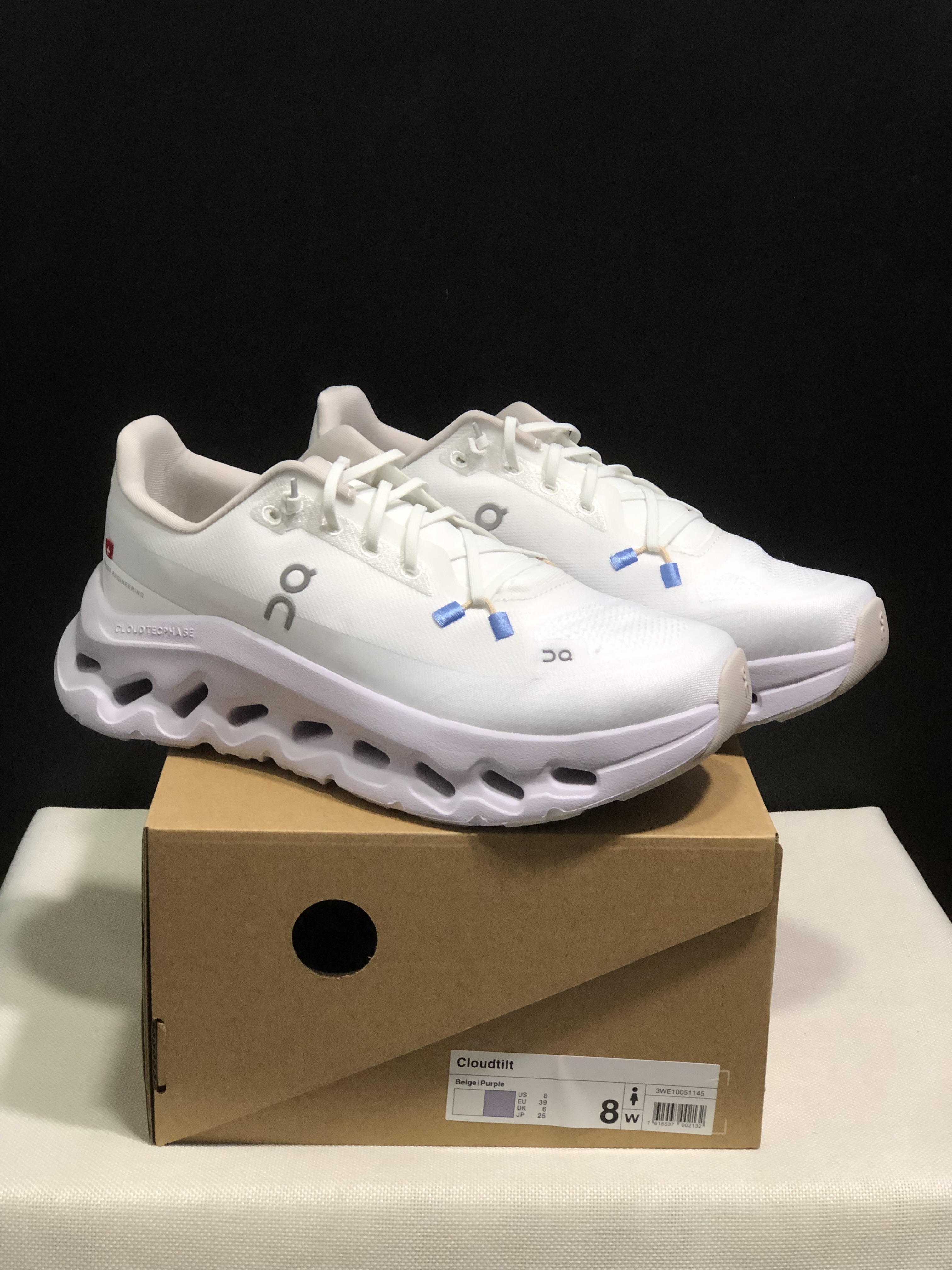 On Running Cloudtilt Durable Casual Life Shoes Beige/Light Purple