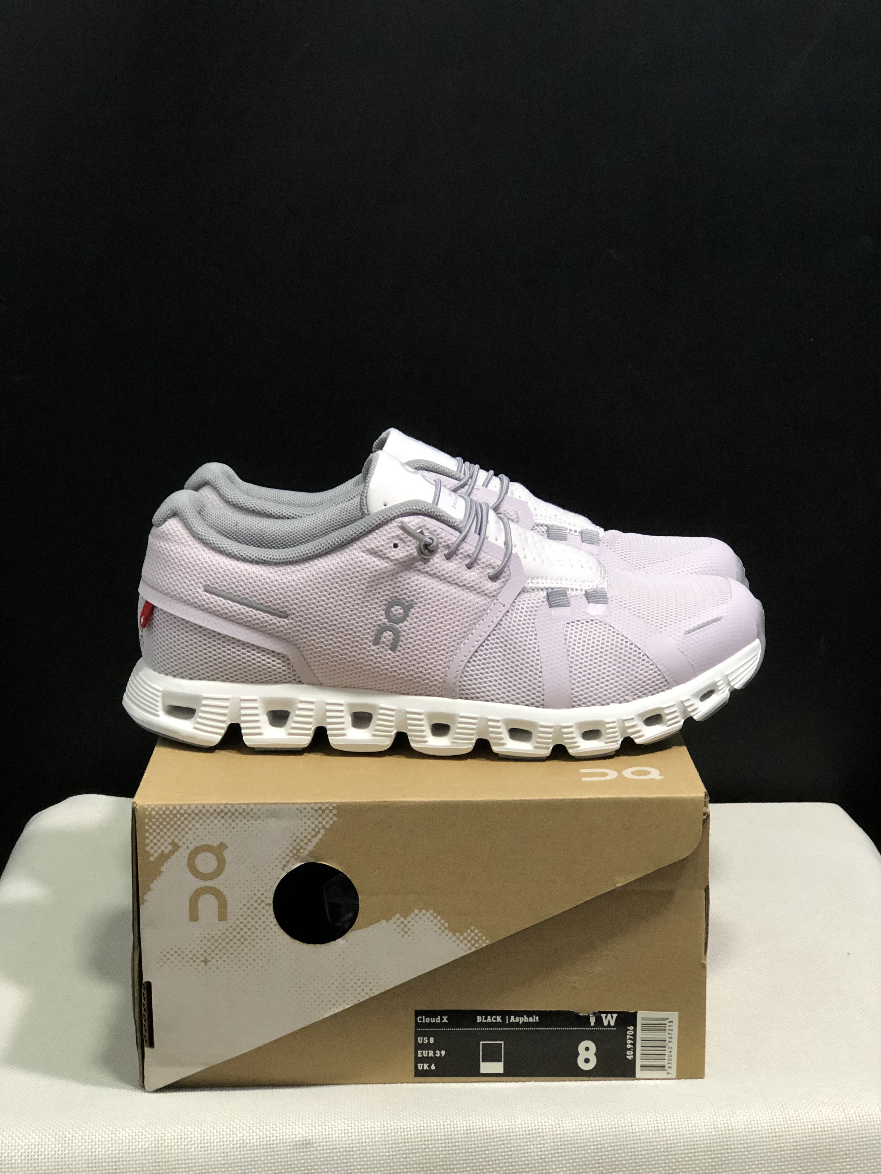 On Running Cloud 5 Lightweight Running Shoes Light Purple