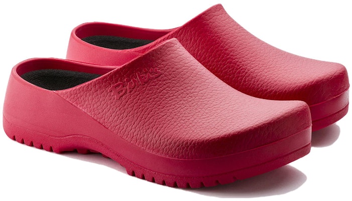 Birkenstock Super Birki Polyurethane Red 0068031 Fashion Slippers