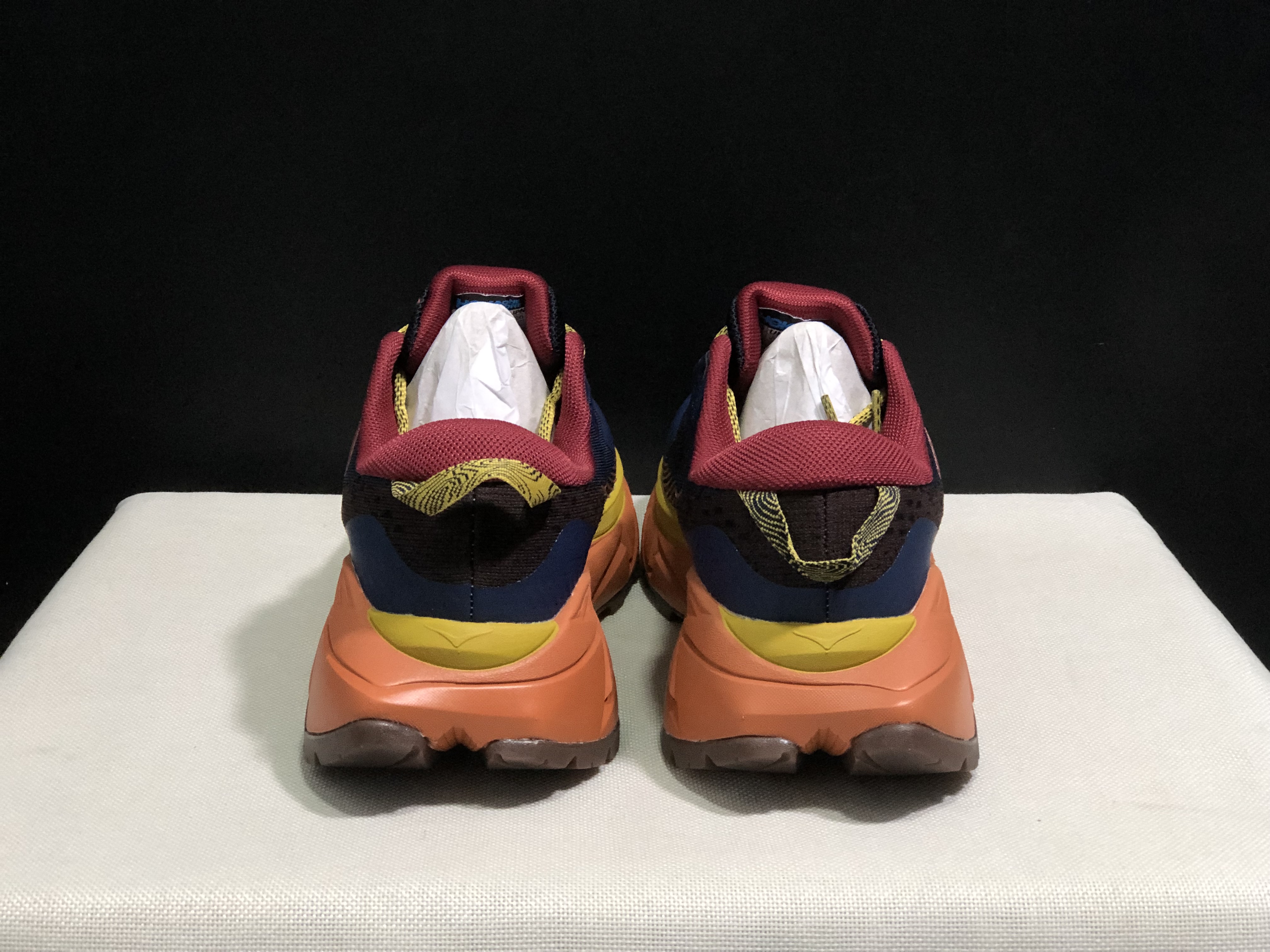 Hoka One One Skyline Float X Outdoor Running Shoes Sneakers Navy