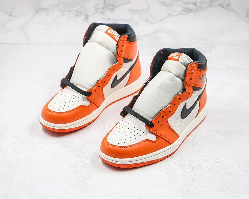 Nike Air Jordan 1 Retro High OG Reverse Shattered Backboard Orange Sneakers