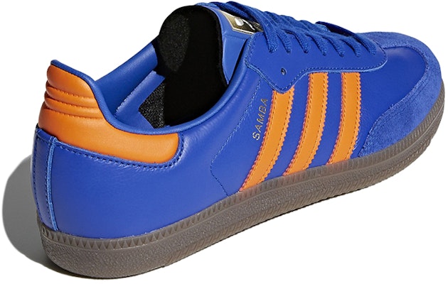 Adidas Originals Samba OG Blue Orange CQ2150 Lifestyle Shoes