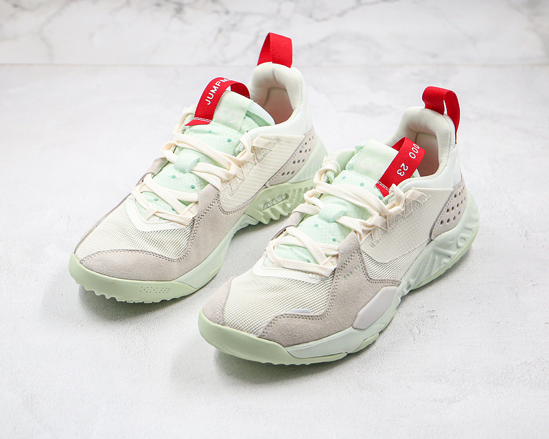 Nike Air Jordan Delta Sail Spruce Aura White Sneakers