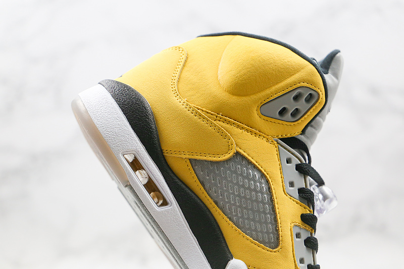 Nike Air Jordan 5 Retro T23 Tokyo Japan Limited Yellow Gray Sneakers