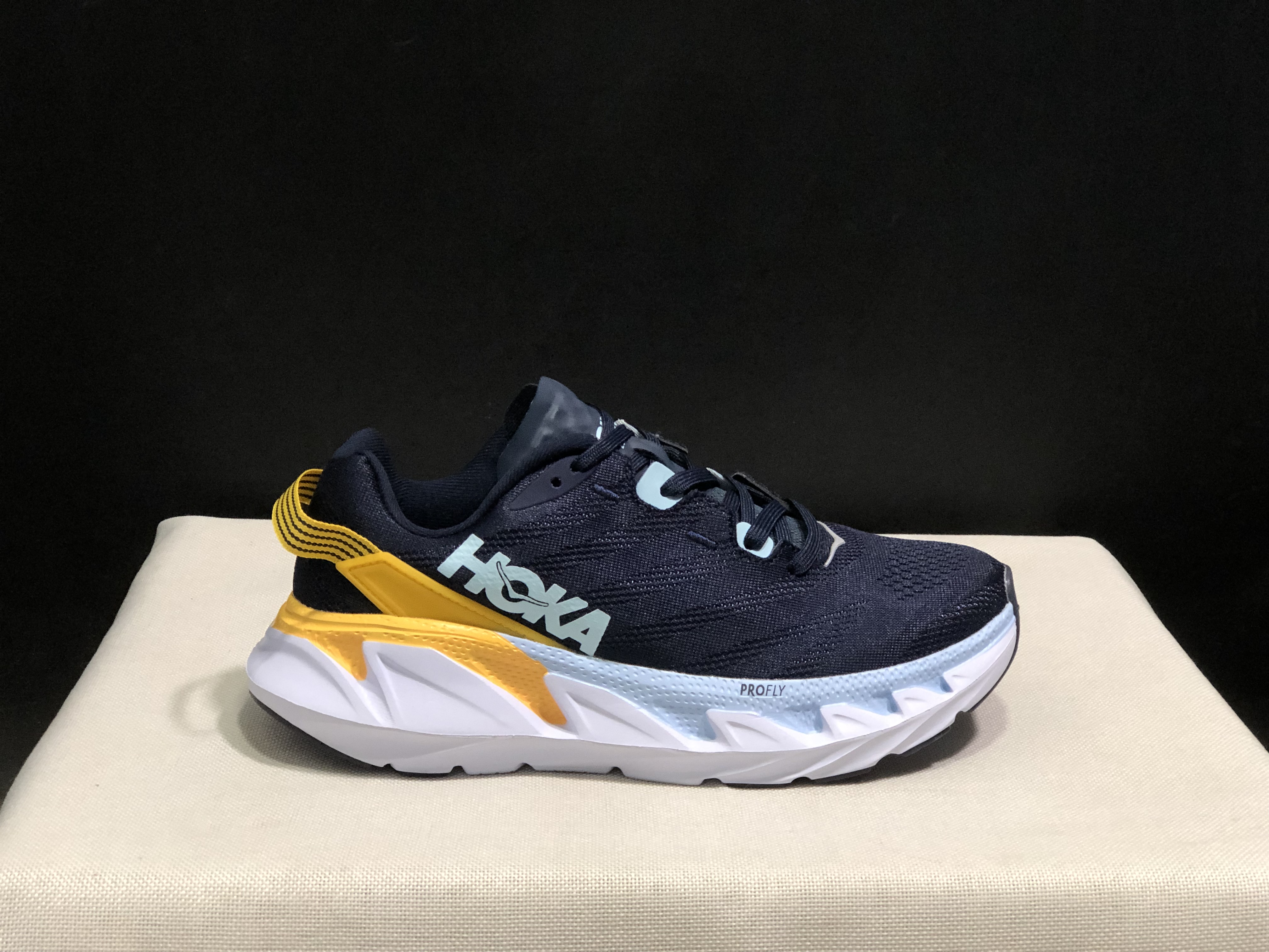 Hoka One One Elevon 2 Anti-slip Wear-resistant Running Shoes Sneakers Navy