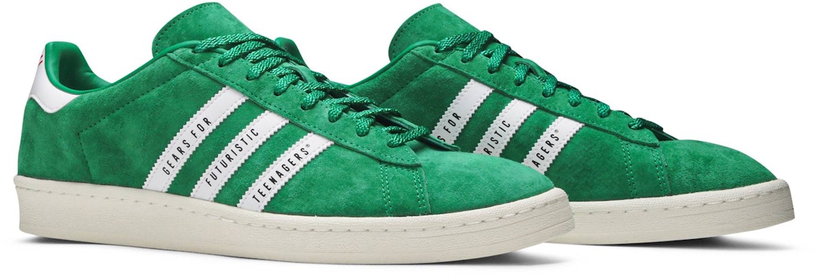 Human Made Adidas Campus Green FY0732 Lifestyle Shoes