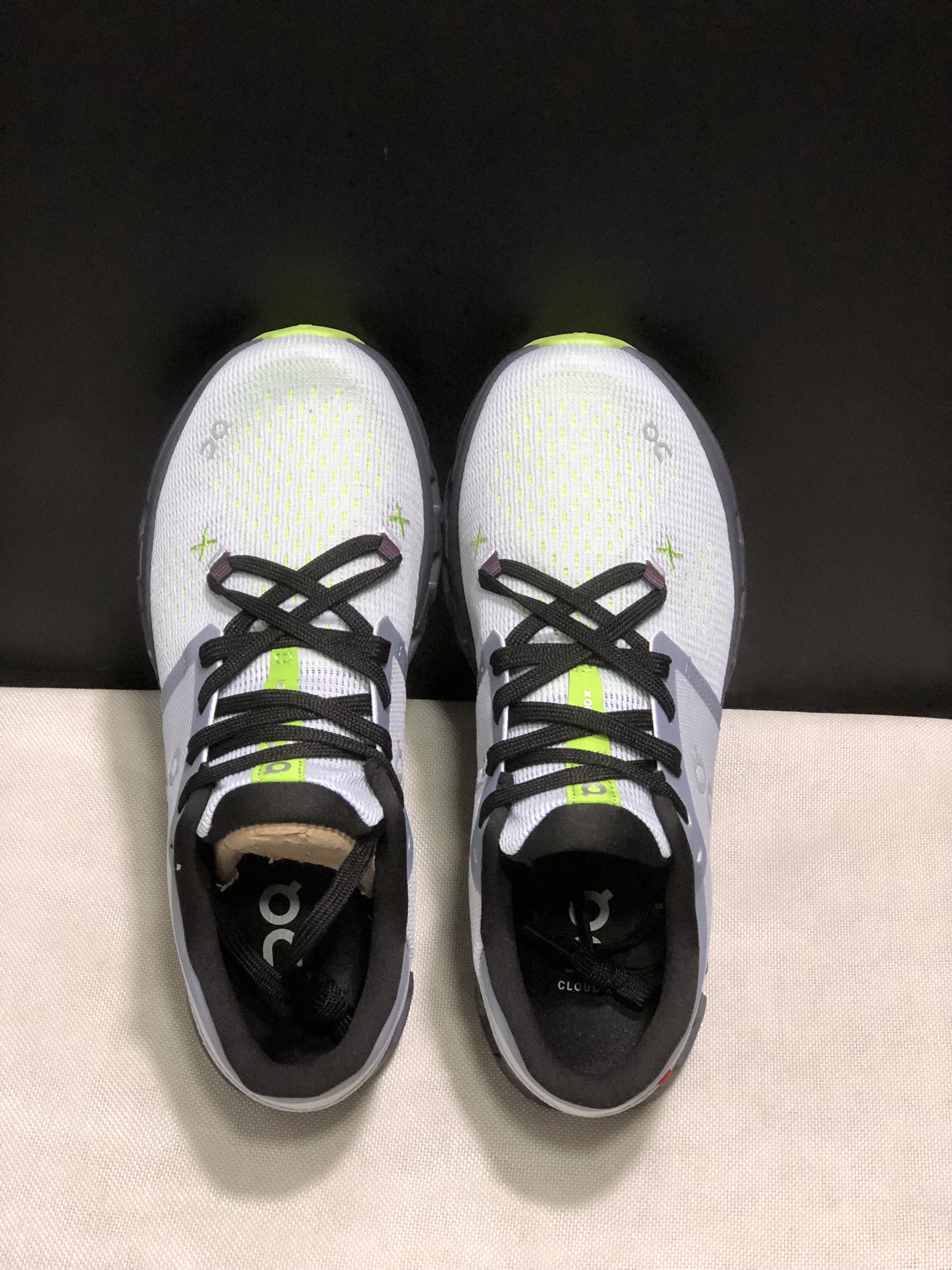 On Running Cloud X4 Comfortable Running Shoes Gray/Green
