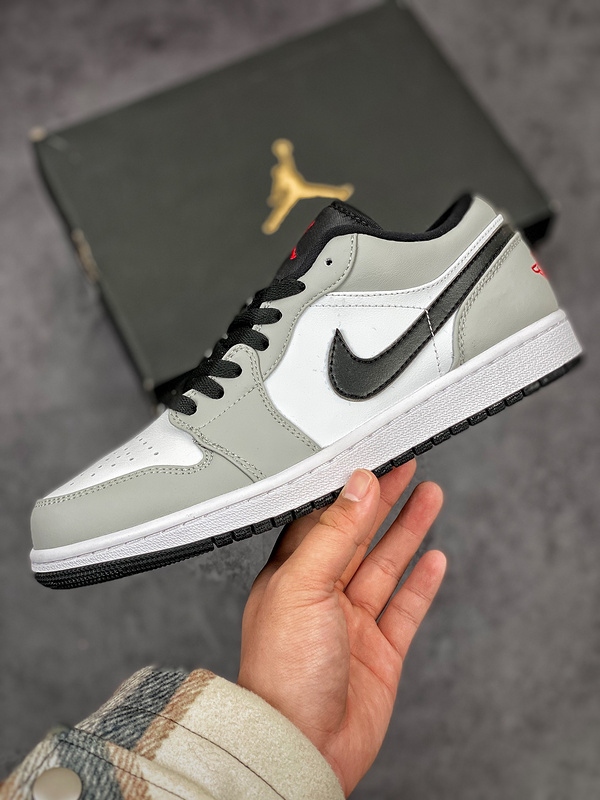 Nike Air Jordan 1 Low Light Smoke Grey Sneakers