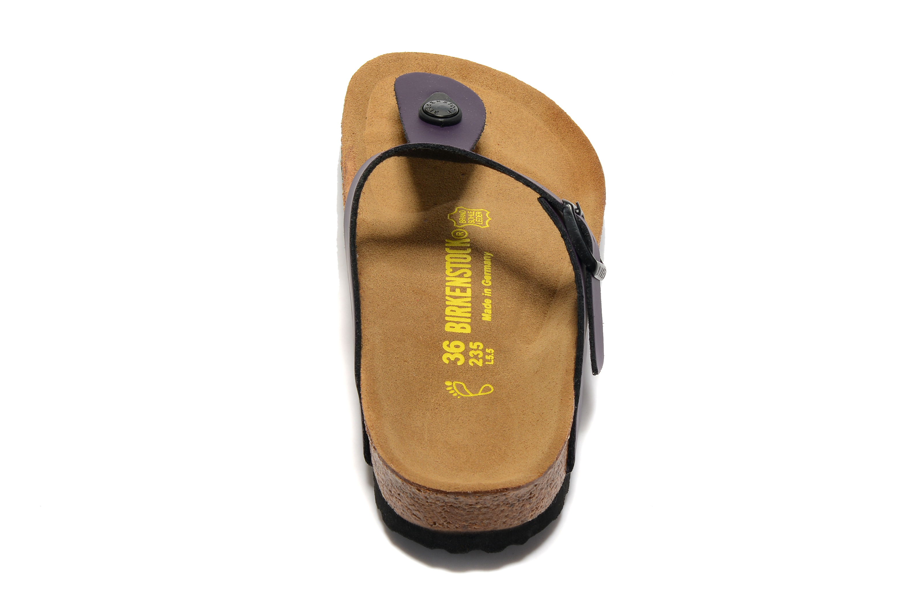Birkenstock Gizeh Purple Flip Flops Leather Sandals